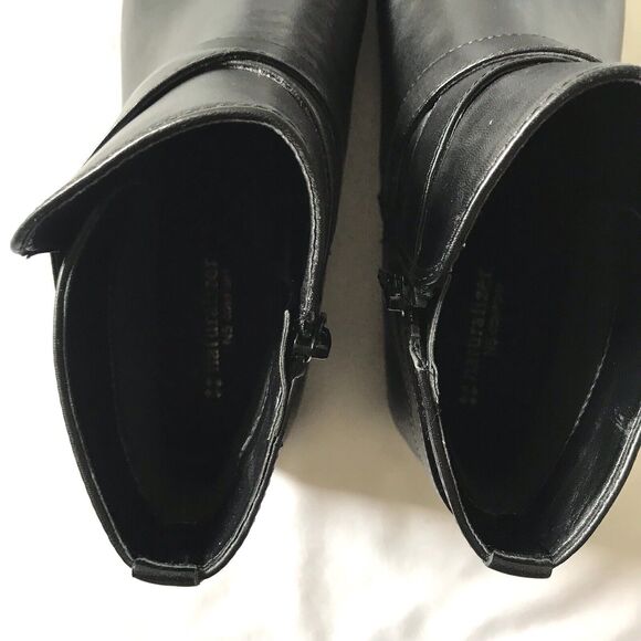 Naturalizer Black Ankle Boots - Picture 9 of 13